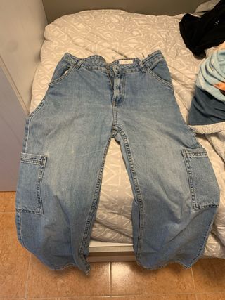 Tejanos Cargo Azules