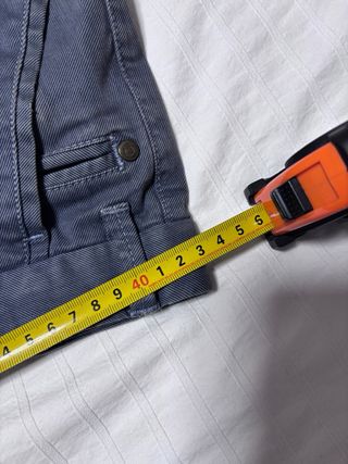 Pantalón chino Massimo Dutti gris azulado