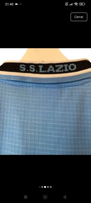 Camiseta Lazio Vintage Puma 90s