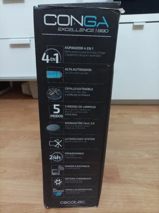 Robot Aspirador Conga Excellence 990