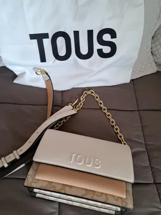 Bolso Tous Blanco y Beige
