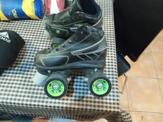 Patines de hockey negros