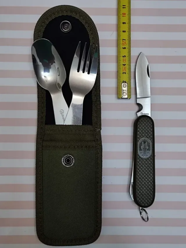 REBAJA!! SET CUBIERTOS MILITAR ALBAINOX. MULTIUSOS