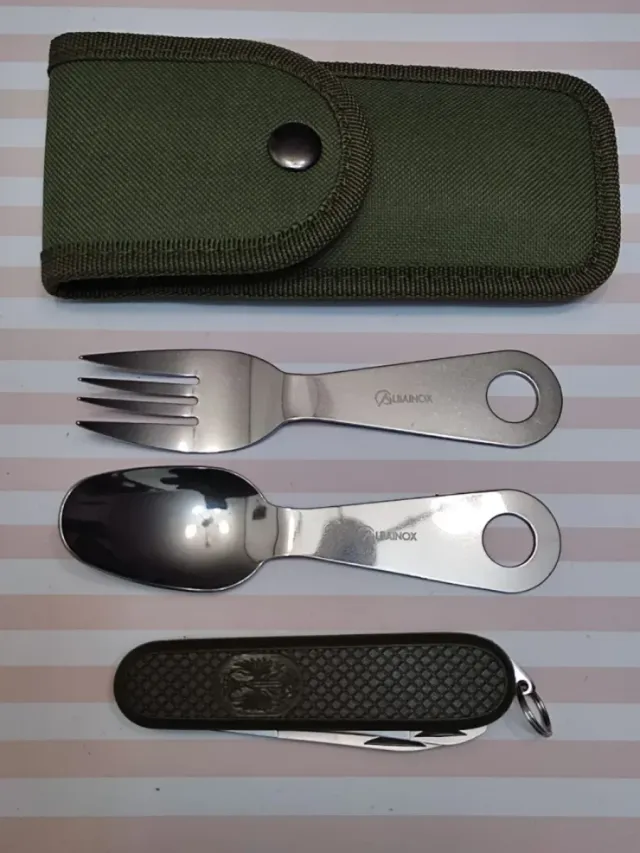 REBAJA!! SET CUBIERTOS MILITAR ALBAINOX. MULTIUSOS