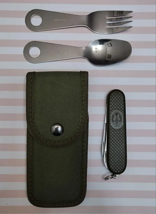 REBAJA!! SET CUBIERTOS MILITAR ALBAINOX. MULTIUSOS