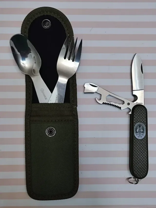 REBAJA!! SET CUBIERTOS MILITAR ALBAINOX. MULTIUSOS