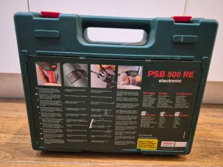Taladro Bosch PSB 500 RE. Para arreglar o piezas