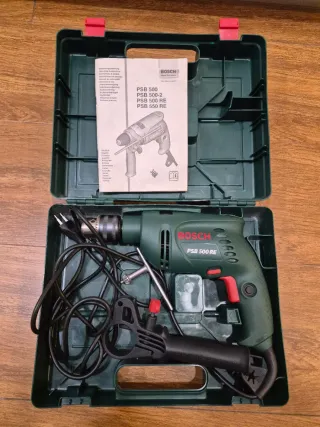 Taladro Bosch PSB 500 RE. Para arreglar o piezas