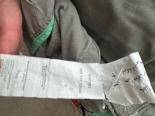 Pantalón cargo verde chico