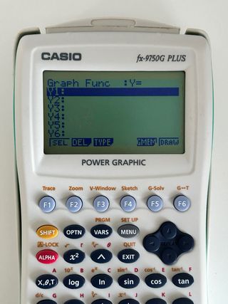 Calculadora Casio fx-9750G PLUS