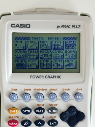 Calculadora Casio fx-9750G PLUS