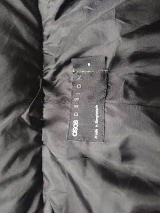 Chaqueta acolchada negra