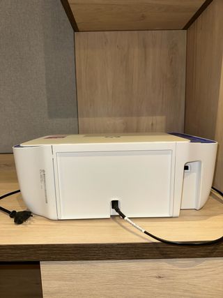 Impresora HP Deskjet Blanca y Azul