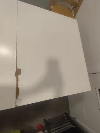 Mesa plegable Ikea blanca