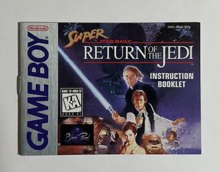 STAR WARS THE RETURN OF THE JEDI GAME BOY USA