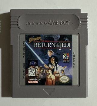STAR WARS THE RETURN OF THE JEDI GAME BOY USA