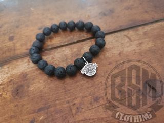 Bracciale Harley Davidson Pietra Lavica