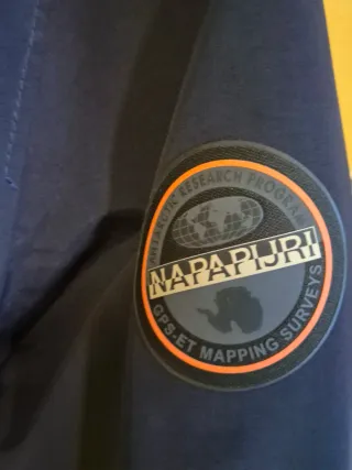 Chaqueta Napapijri Tundra Hombre Azul Talla M