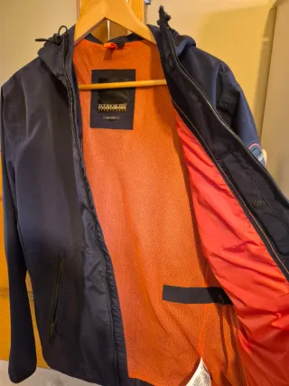 Chaqueta Napapijri Tundra Hombre Azul Talla M