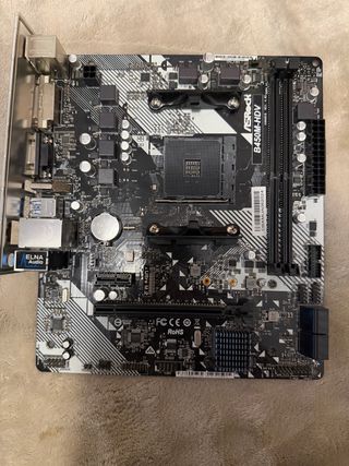 Placa Base ASRock B450M-HDV Socket AM4