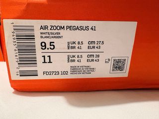 Nike Pegasus 41 Talla 43 Nuevas