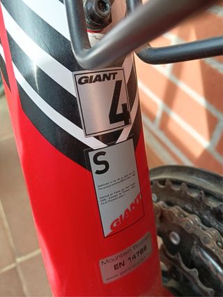 Bicicleta Giant Talon ALUXX 6000 Roja
