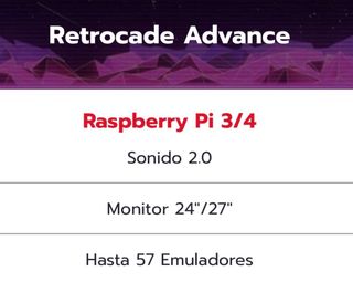 Retrocade Advance Máquina Arcade