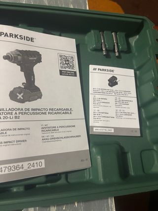 Atornillador de impacto Parkside 20V