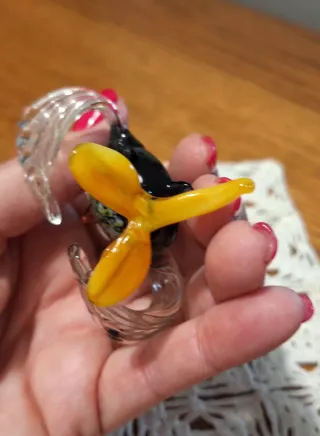 Gufo in vetro di Murano