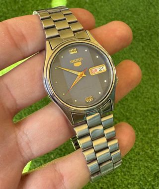 Reloj Seiko 5 Automático Vintage Esfera Azul