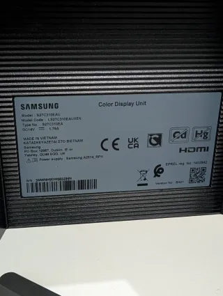 Monitor Samsung 27 pulgadas 1080p