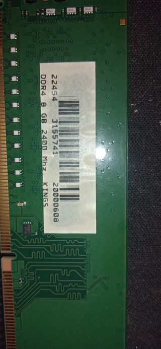 2x 8GB DDR4 2400MHz RAM KINGS