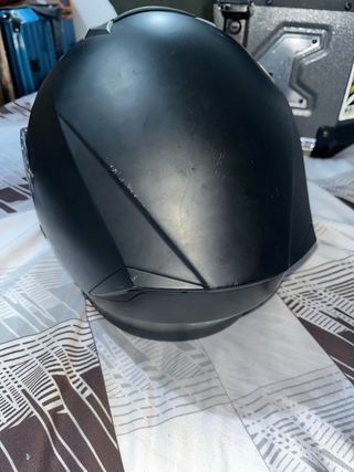 Casco de moto YEMA negro Talla L