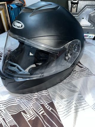 Casco de moto YEMA negro Talla L