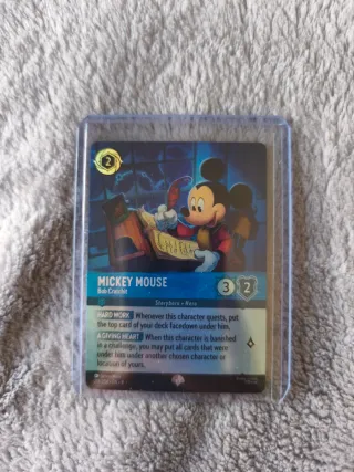Carta Lorcana Mickey Mouse 219/204 Bob Cratchit