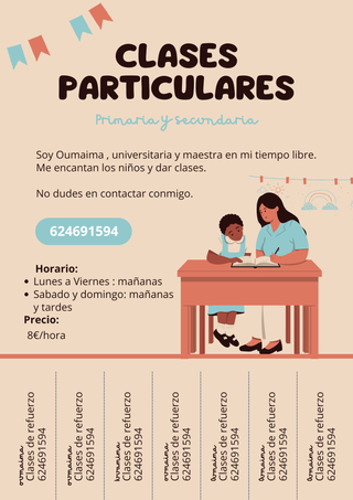 Clases de refuerzo