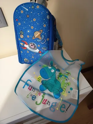 Mochila nevera infantil espacial