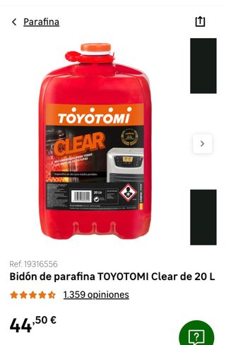 Stufa a paraffina R236 + serbatoio 18L