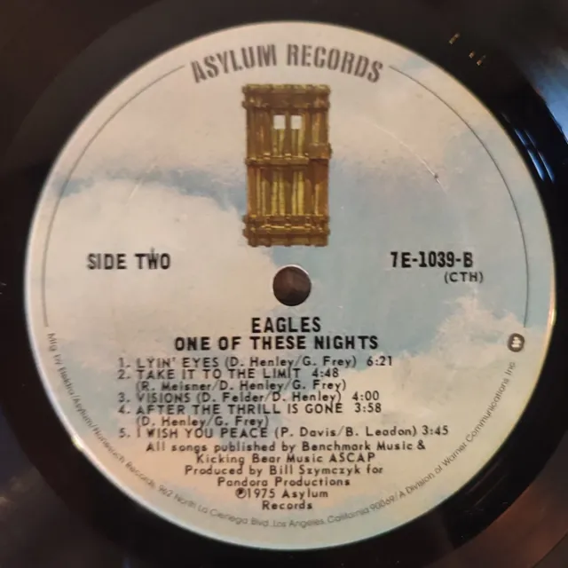 Vinilo Eagles One Of These Nights