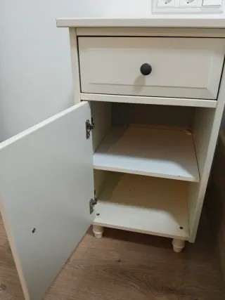 Canapé abatible + colchón 160x190cm + mesitas