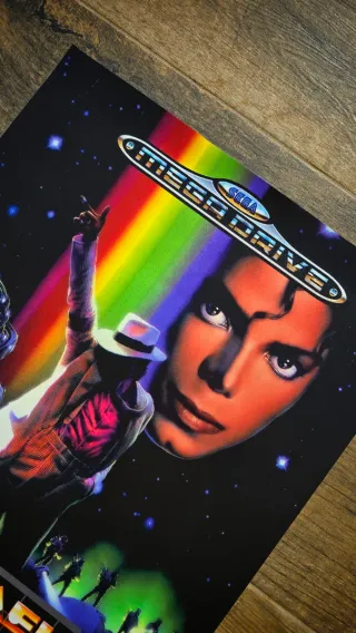 Michael Jackson Moonwalker Megadrive PVC 70x50