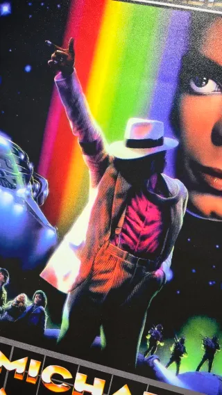 Michael Jackson Moonwalker Megadrive PVC 70x50