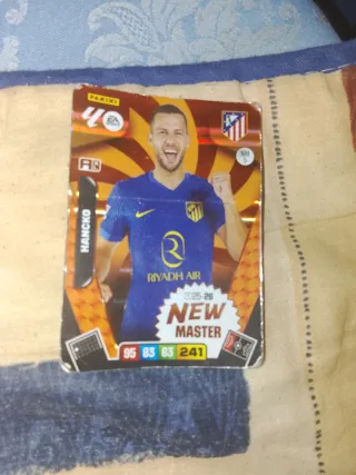 Carta Panini New Master HANCKO 2025-26