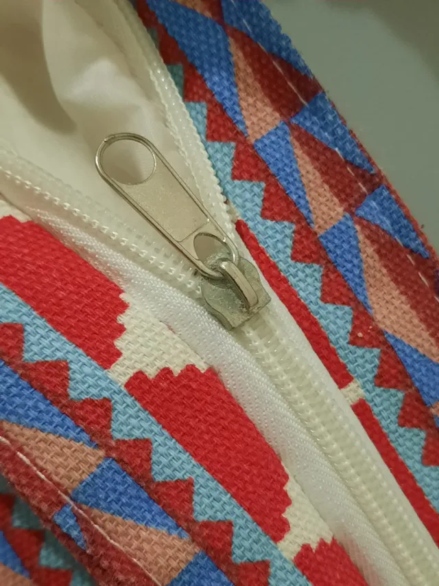 Borsa mare etnica con manici in corda