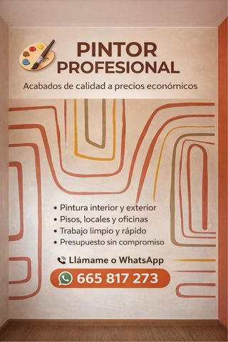 Pintor profesional a buen precio