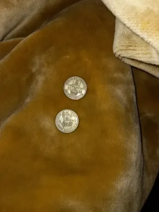 2 Monedas Antiguas Gran Bretaña 1948 1949