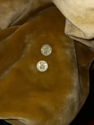 2 Monedas Antiguas Gran Bretaña 1948 1949