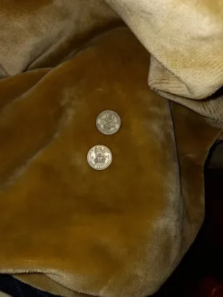 2 Monedas Antiguas Gran Bretaña 1948 1949