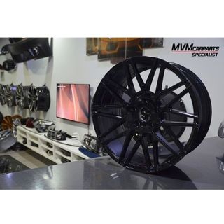 Juego de 4 Llantas 19 WRATH WF3 Black 5X120