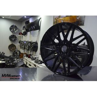 Juego de 4 Llantas 19 WRATH WF3 Black 5X120